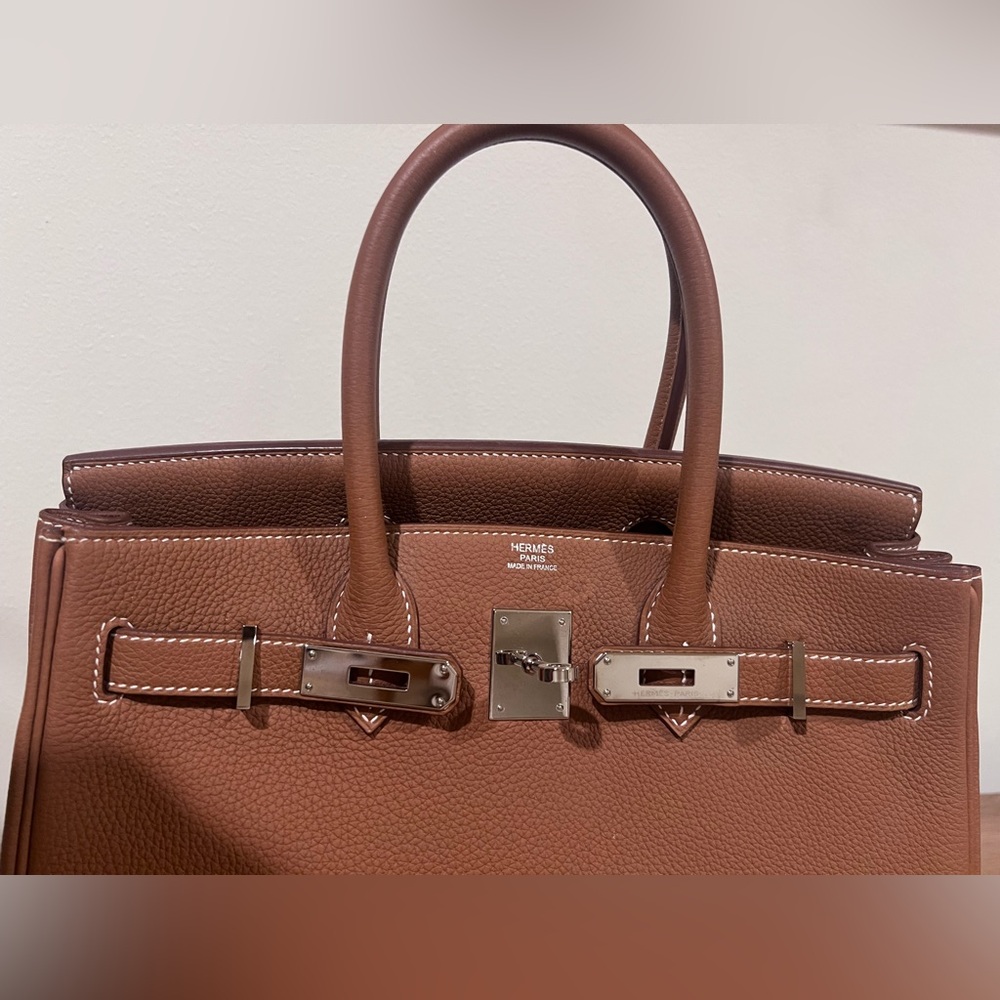 HERMES BIRKIN 30 - TOGO LEATHER - Picture 7 of 10